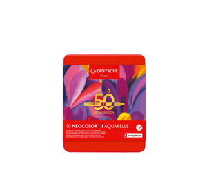 Caran D’Ache NEOCOLOR™ II Aquarelle Pastels 50 Years Pop 10