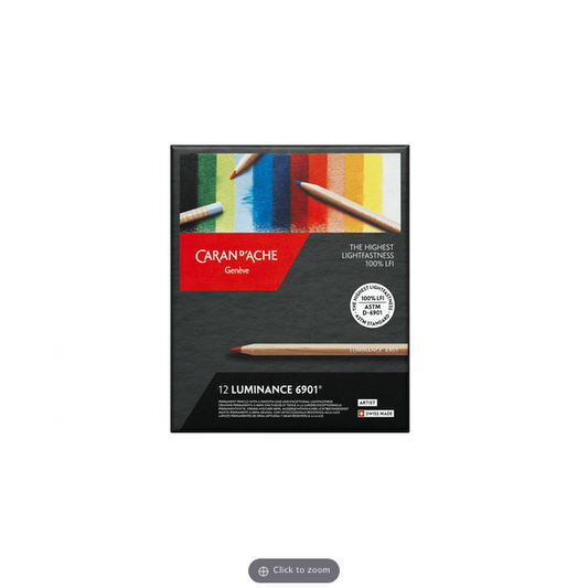 Caran D’Ache Colour Pencils Luminance box of 12