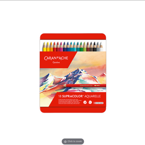 Caran D'Ache Colour Pencils Supracolor Soft 18
