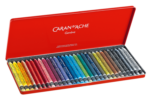 Caran D'Ache NEOCOLOR II Aquarelle Metal Box 30