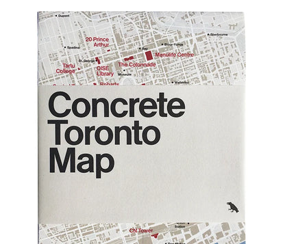 Blue Crow Media Concrete Toronto Map