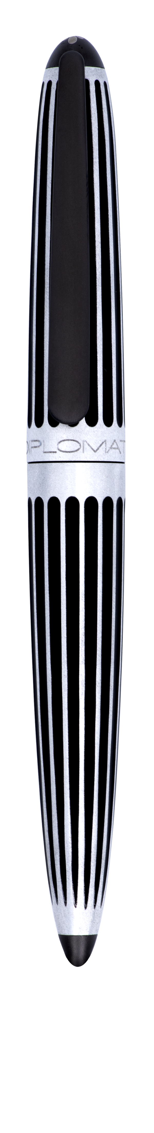 Diplomat Aero Fountain Pen Stripes Black