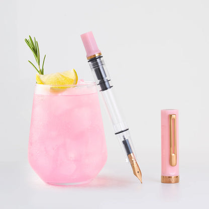 TWSBI Eco Fountain Pen Pink Lemonade Bronze