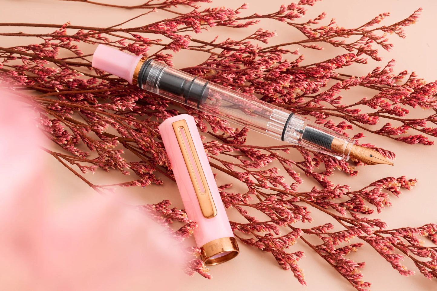 TWSBI Eco Fountain Pen Pink Lemonade Bronze