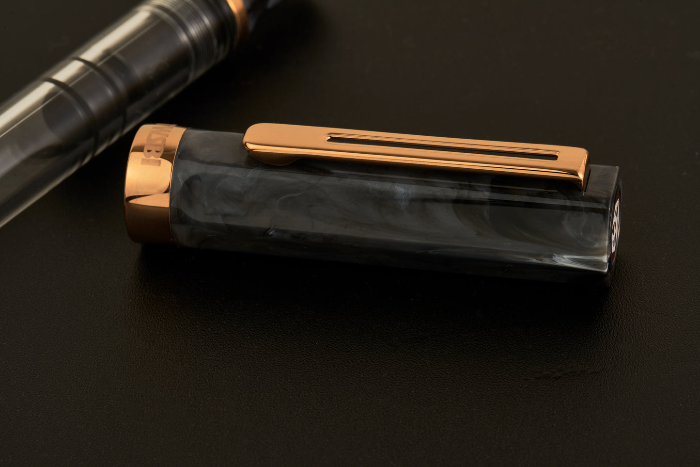 TWSBI Eco Fountain Pen Black Marble w/Bronze