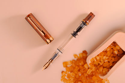 TWSBI Eco Fountain Pen Root Beer w/Bronze