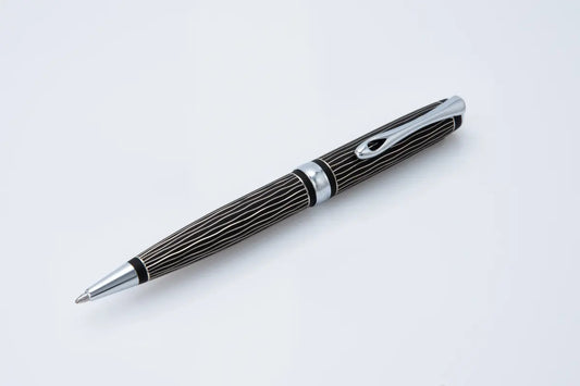 Diplomat Excellence Ballpoint Pen A plus/Wave Guilloche Lapis Black