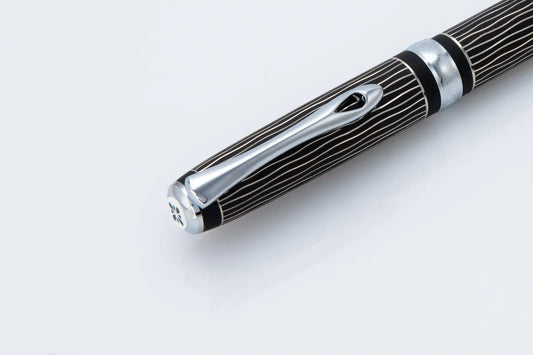 Diplomat Excellence Ballpoint Pen A plus/Wave Guilloche Lapis Black