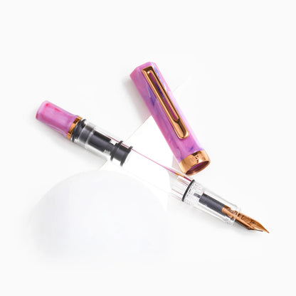 TWSBI ECO Fountain Pen Fluorite Purple w/Bronze