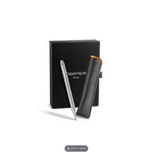 Load image into Gallery viewer, Caran D&#39;Ache Ecridor Set Ballpoint Pen and Leather Case
