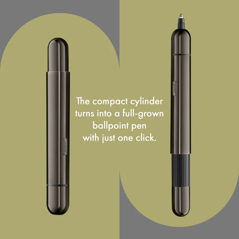 Lamy Ballpoint Limited Edition 2025 Pen Pico Ruthenium w/Leather Pouch