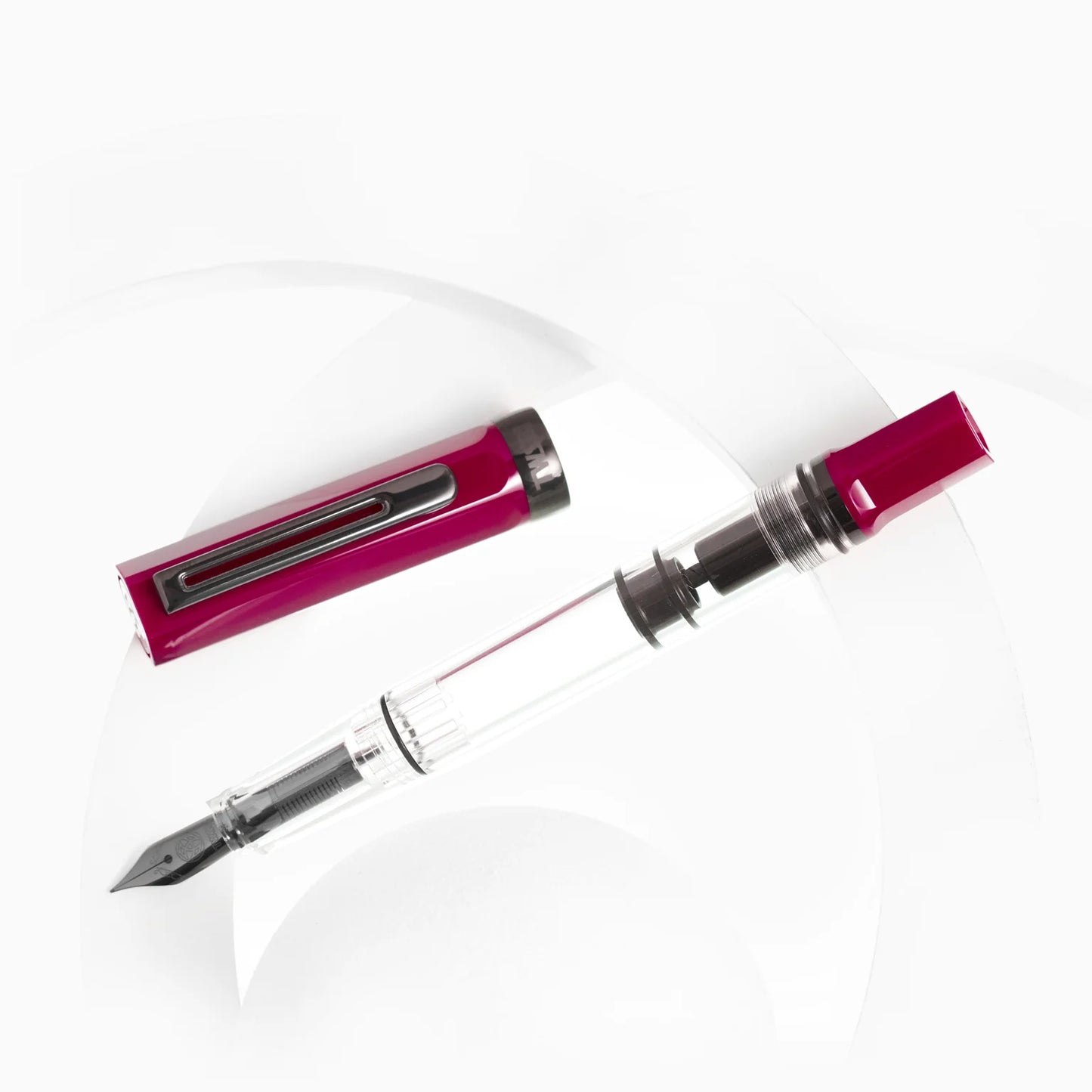 TWSBI ECO Fountain Pen Plum w/Onyx