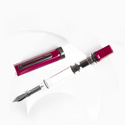 TWSBI ECO Fountain Pen Plum w/Onyx