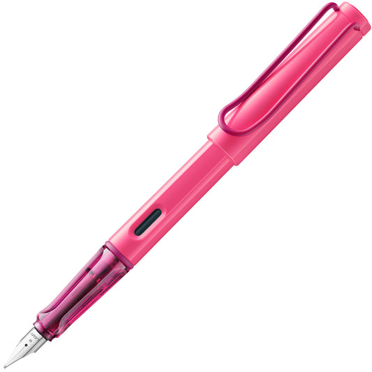 Lamy Safari Fountain Pen Neon Pink