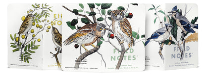 Field Notes Memo Books: Birds and Trees of North Ameica: Pack A - Owl (3)