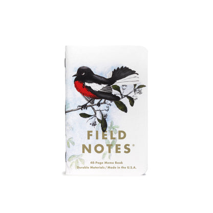 Field Notes Memo Books: Birds and Trees of North Ameica: Pack C - Redstart (3)