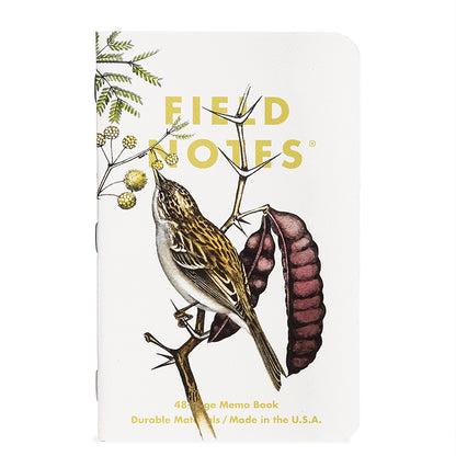 Field Notes Memo Books: Birds and Trees of North Ameica: Pack A - Owl (3)