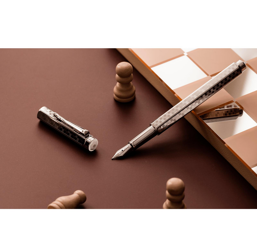 Caran D’Ache Ecridor Damier Fountain Pen M