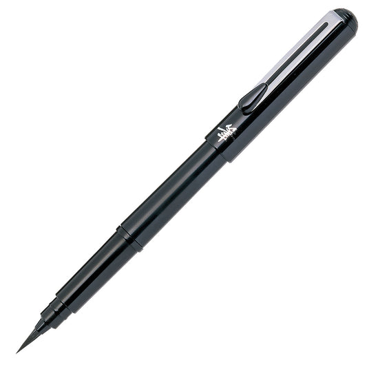 Pentel Pocket Brush Pen Black w/2 cartridges