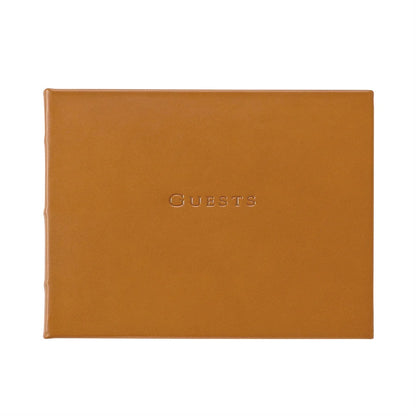Graphic Image Leather Guest Book /Blank Cover