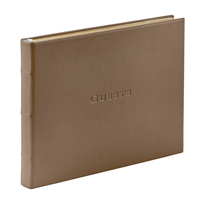 Graphic Image Leather Guest Book /Blank Cover