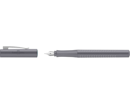 Faber-Castell Grip 2010 Fountain Pen Dapple Gray EF