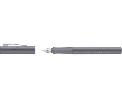 Faber-Castell Grip 2010 Fountain Pen Dapple Gray EF