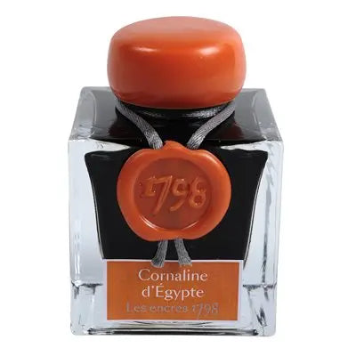 Jacques Herbin 1798 Ink Bottle 50ml Cornaline d'Egypte