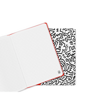Load image into Gallery viewer, Caran D&#39;Ache Keith Haring Notebook A5 Dotted
