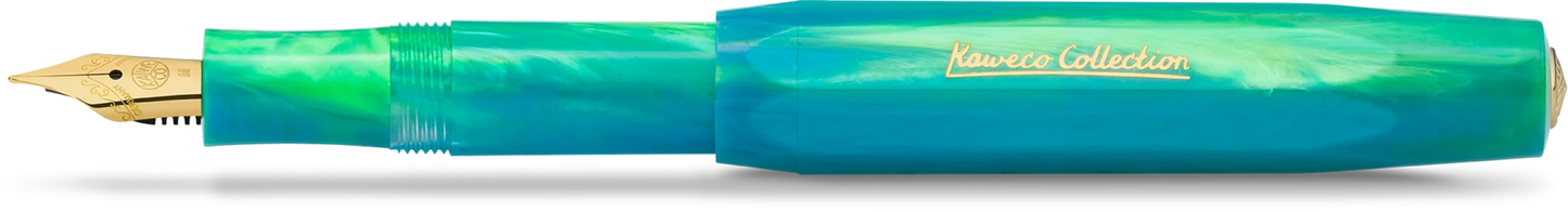 Kaweco Col. Sport Fountain Pen Marble Ocean
