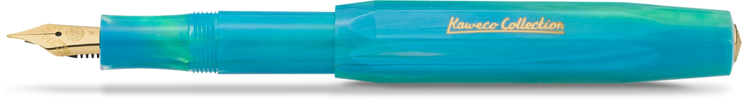 Kaweco Col. Sport Fountain Pen Marble Ocean