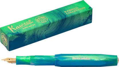 Kaweco Col. Sport Fountain Pen Marble Ocean