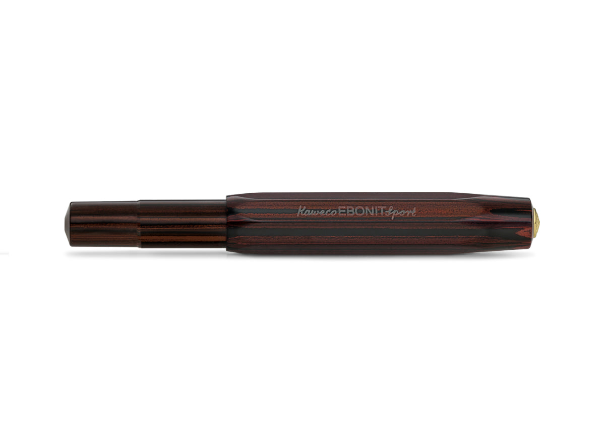 Kaweco Sport Fountain Pen EBONIT F – Take Note Pens & Stationery
