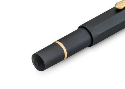 Kaweco Piston Sport AL Black/Gold Fountain Pen