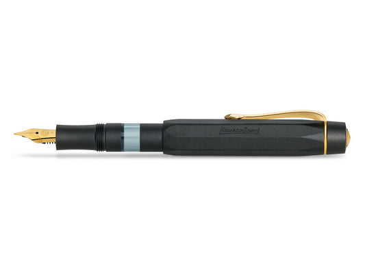 Kaweco Piston Sport AL Black/Gold Fountain Pen