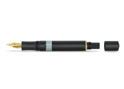 Kaweco Piston Sport AL Black/Gold Fountain Pen