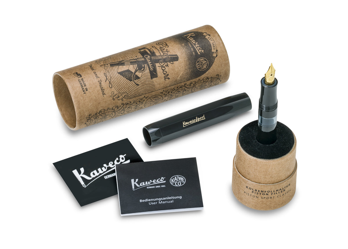 Kaweco Sport Classic Piston Fountain Pen Black