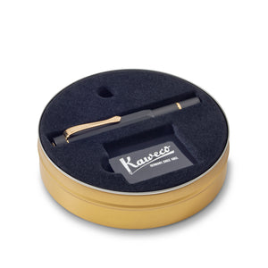 Kaweco Piston Sport AL Black/Gold Fountain Pen