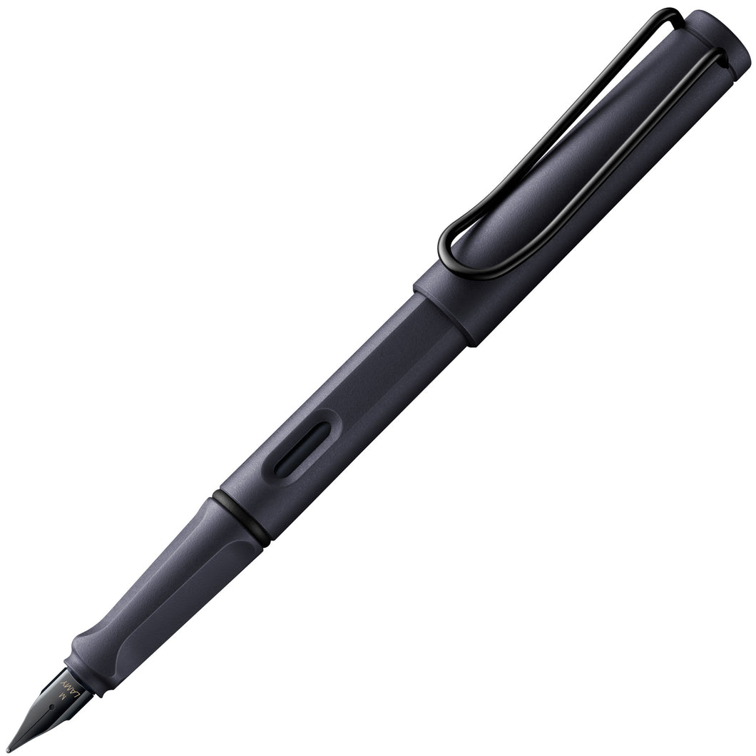 Lamy Safari Fountain Pen Steel Black