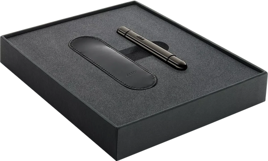 Lamy Ballpoint Limited Edition 2025 Pen Pico Ruthenium w/Leather Pouch
