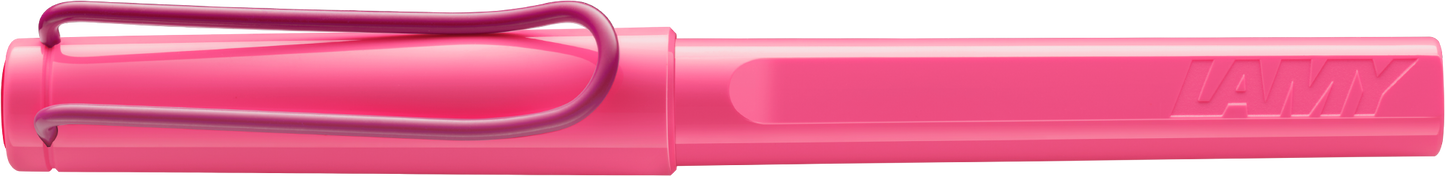 Lamy Safari Rollerball Pen Neon Pink