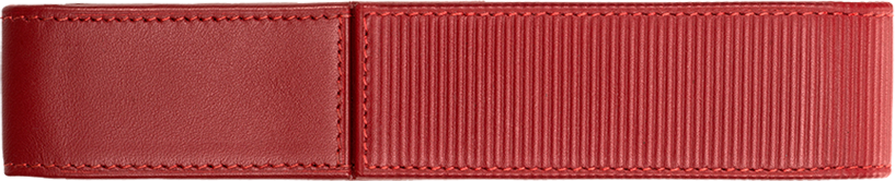 Lamy Leather Single Pen Case, Red