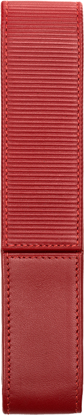 Lamy Leather Single Pen Case, Red