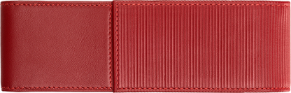 Lamy Leather Double Pen Case, Red