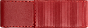 Lamy Leather Double Pen Case, Red