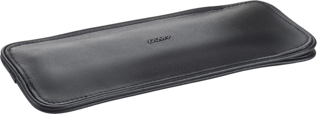 Lamy Leather Double Slip Pen Case, Black