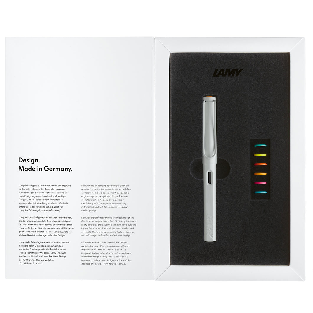 Lamy Safari Fountain Pen Multi Rings Set