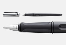 Load image into Gallery viewer, Lamy Joy Calligraphy Fountain Pen Gift Set Matte Chrome Cap
