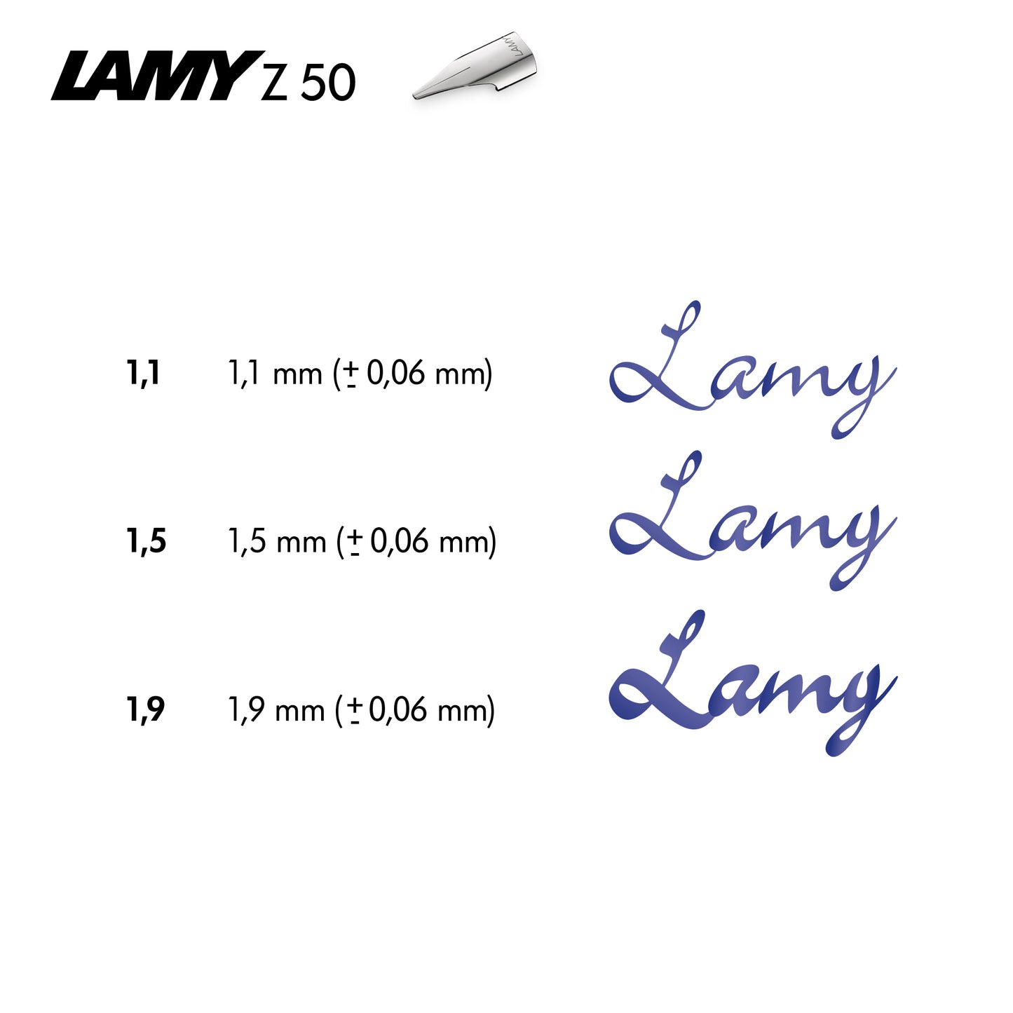 Lamy Joy Calligraphy Fountain Pen Gift Set Matte Chrome Cap