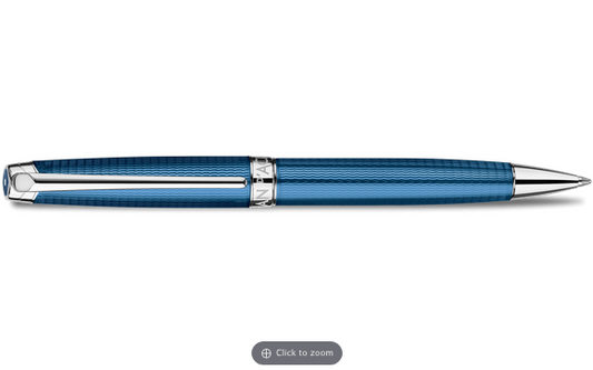 Caran D’Ache Leman Grand Blue Ballpoint Pen